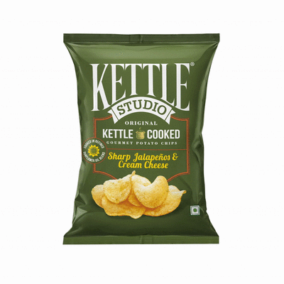 Kettle Studio - Sharp Jalapeno And Cream Cheese 125g