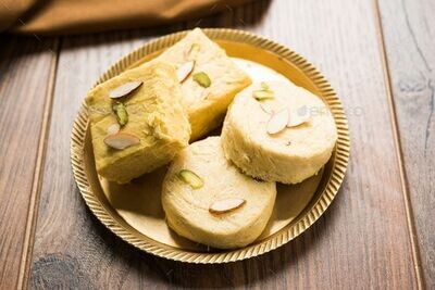 Pure Ghee Sohan papdi | Ghee Soan Papdi | From Shri Rajbandhu Sweets | Since 1887 | 400gm
