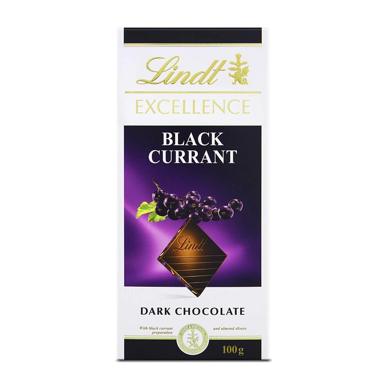 Lindt Excellence Black Currant Dark Chocolate 100g