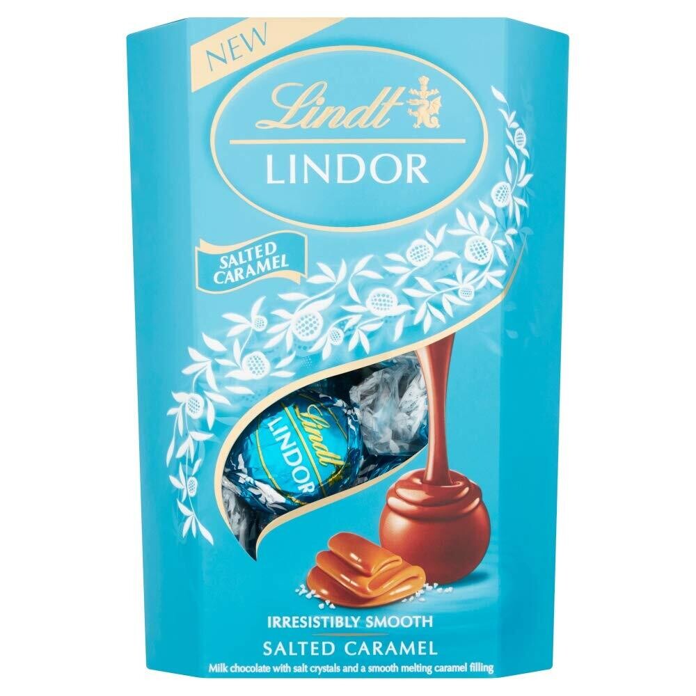 Lindt Lindor Salted Caramel Chocolate Truffles - 200 G | Melt Free packing