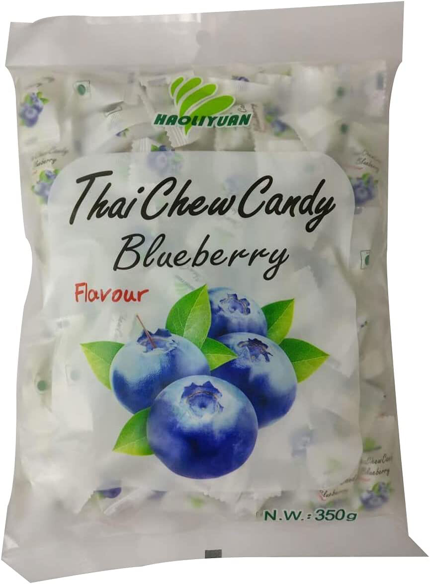 Haoliyuan Thai Chew Candy 350G - Blueberry
