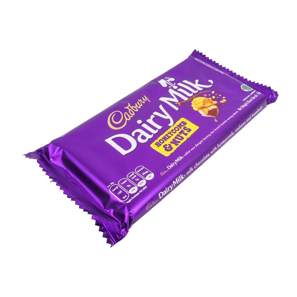 Cadbury Dairy Milk Honeycomb & Nuts - 160 G