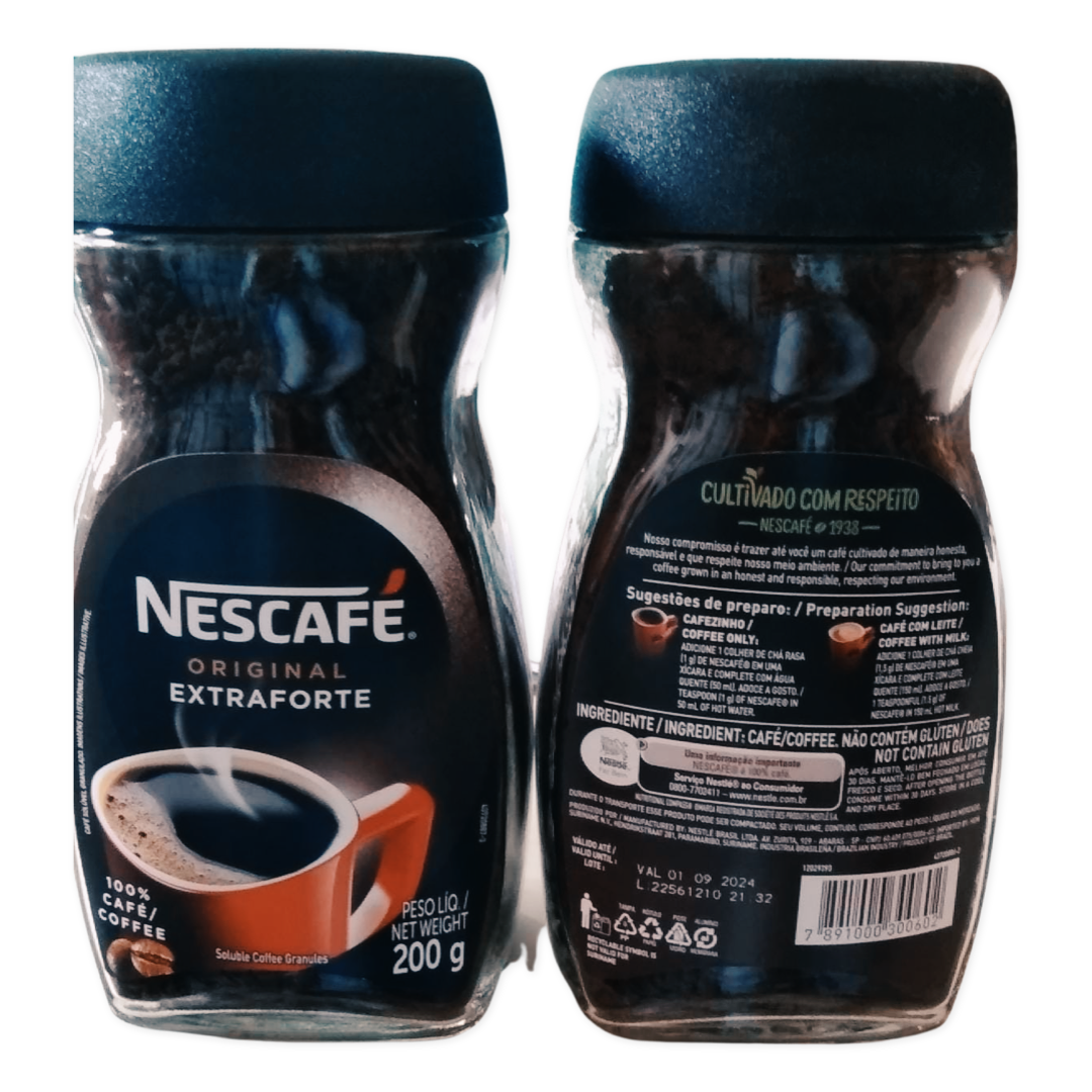 Nescafe Original Extraforte Brazil 200gm | Imported From Brazil
