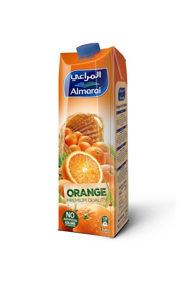 Almarai Orange Juice 1 L | Fresh Stock | Free Delivery | Same -Day Dispatch