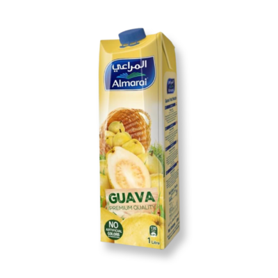 Almarai Guava Juice 1 L | Fresh Stock | Free Delivery | Same-Day Dispatch | Imported from Egypt