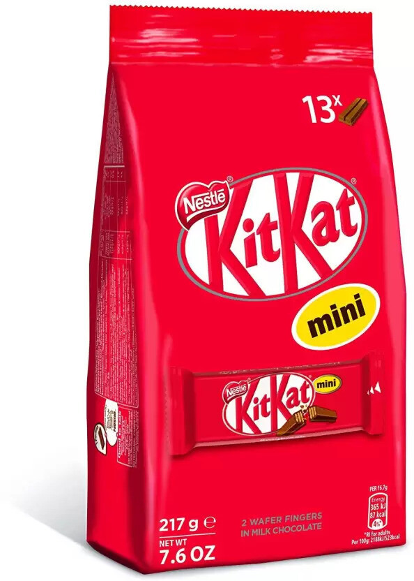 Kitkat Mini Chocolate Pouch - 217G | Imported 