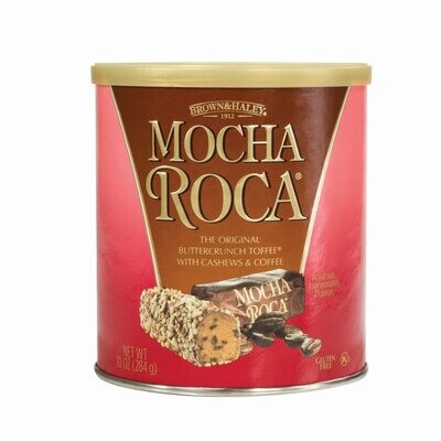 MOCHA ROCA Original Canister : Brown And Haley 10 Oz (284gm) Can | Free Delivery | Same-Day Dispatch