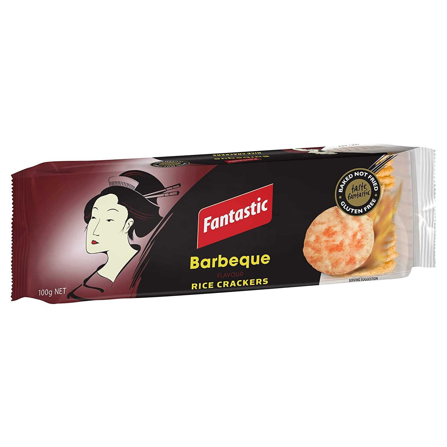 Fantastic Rice Crackers - Barbeque 100g | Imported