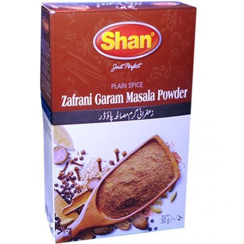 Shan Zafrani Garam Masala Powder 50G | Imported | Free Delivery