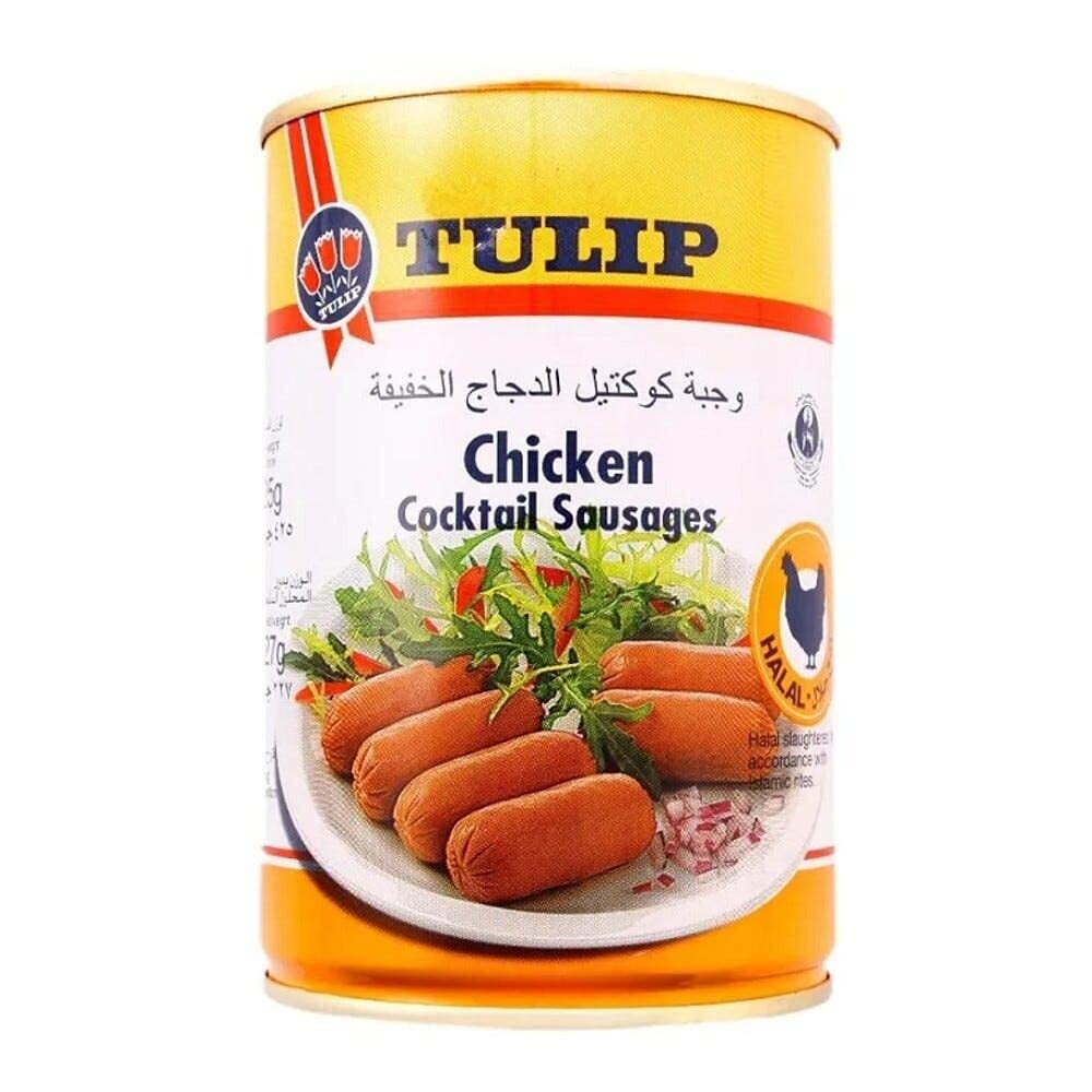 Tulip Chicken Cocktail Sausages 425g ,Halal | Imported | Product of Denmark