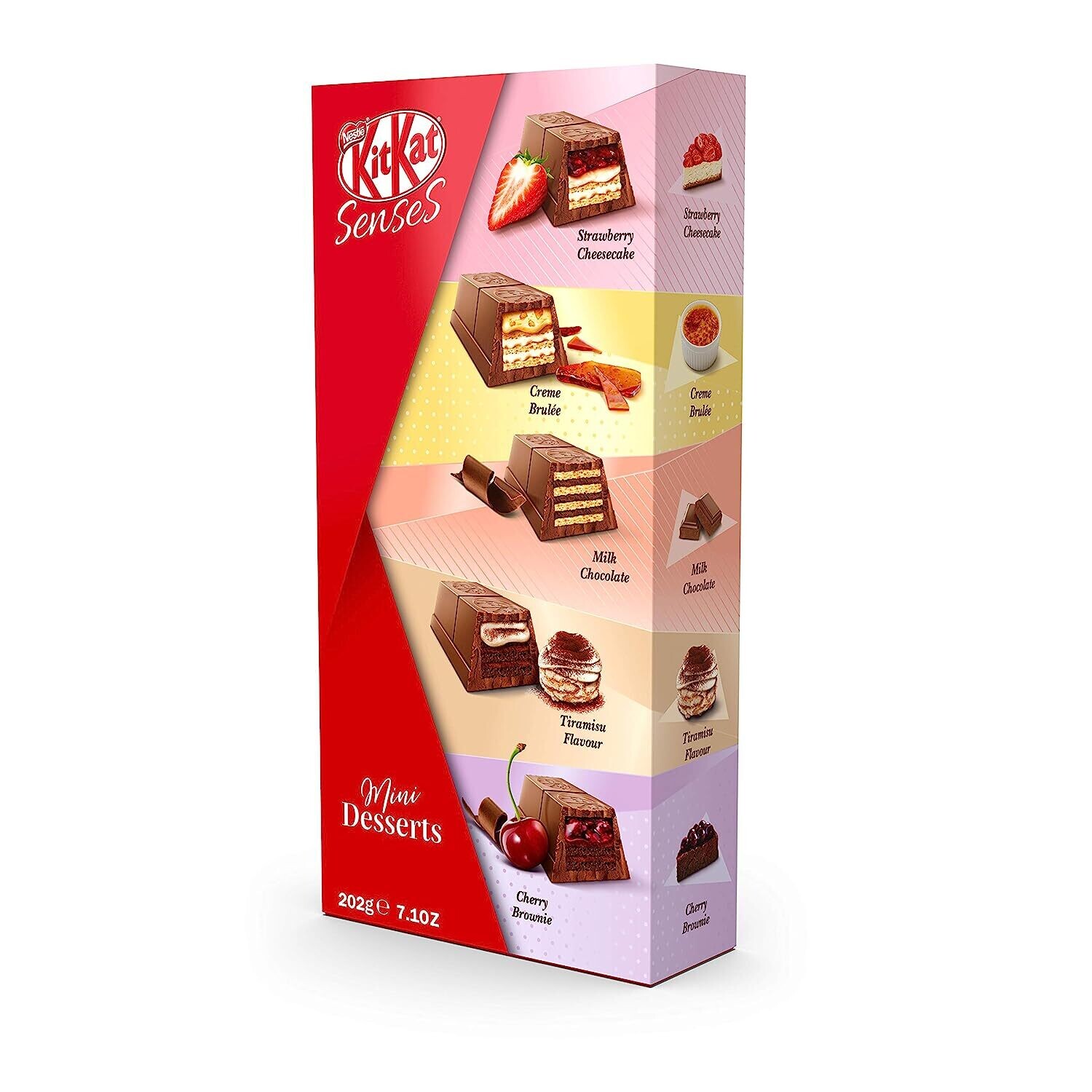 Nestlé KitKat Senses Assorted Mini Desserts Box, 202G | Imported | Same-day Dispatch