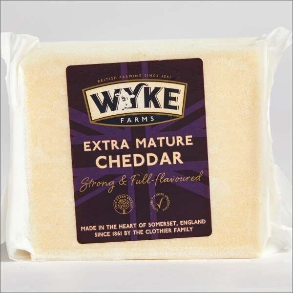 Wyke Farms Extra Mature Cheddar Cheese 200 g | Imported from UK