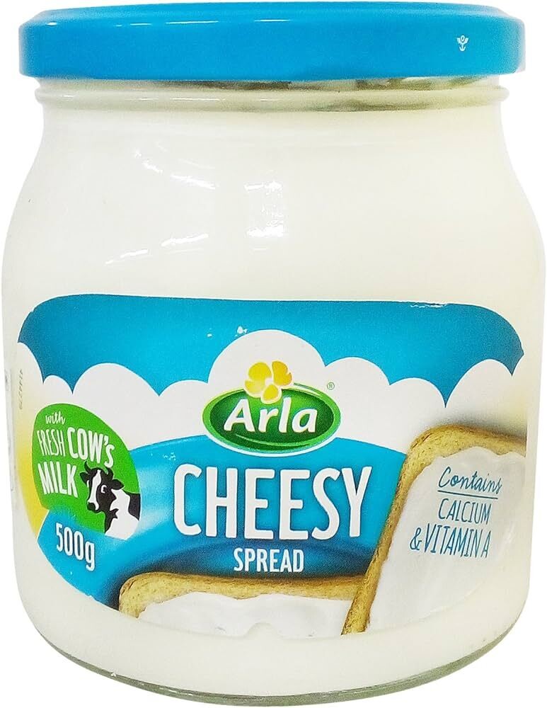 Arla Cheesy Spread - Rich & Creamy, Made with Fresh Cow's Milk (500g) | Imported