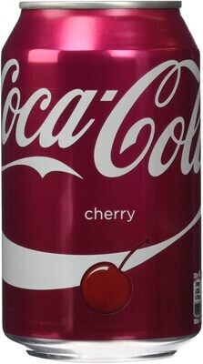 Coca-Cola Cherry Imported Soft Drink, 330ml