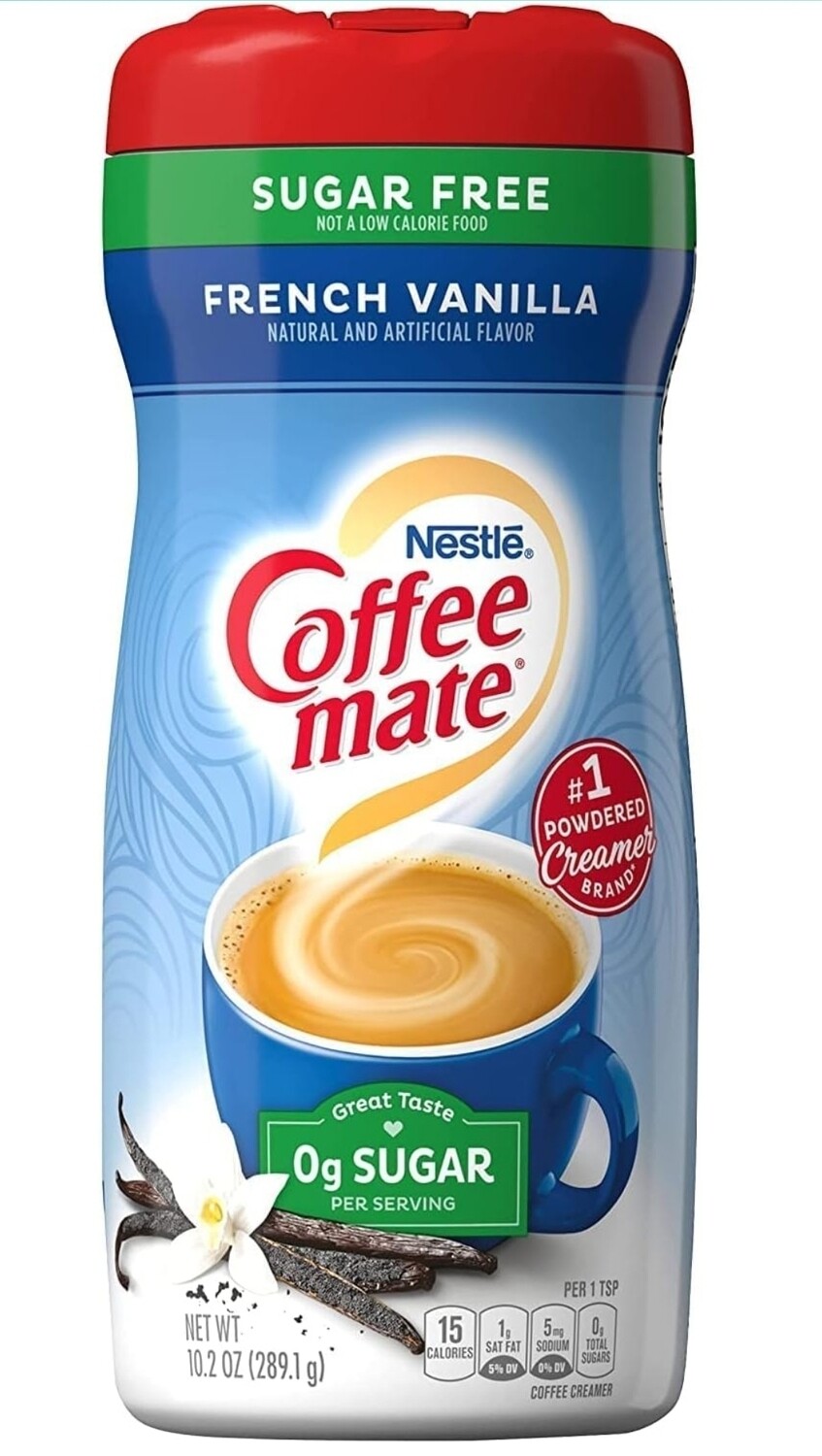 Nescafe Coffee Mate Vanilla - Sugarfree Imported