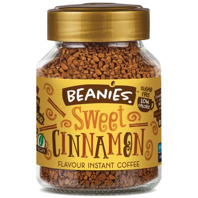 Beanies Sweet Cinnamon Instant Coffee (UK Imported) - 50g
