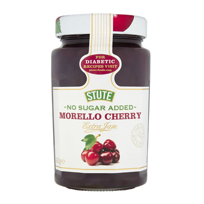 Stute Morello Cherry Jam 430G (No Sugar Added)