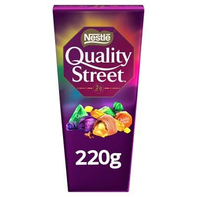 Nestle Quality Street Chocolates (UK) - Classic Assortment in Colorful Wrappers (220g)