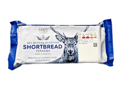 M&amp;S All Butter Scottish Shortbread Fingers (Imported from UK) - 210g