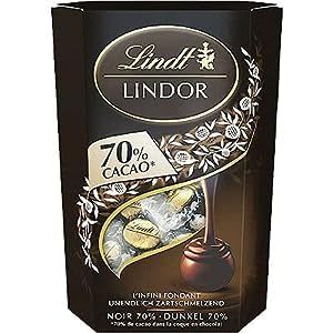 Lindt Lindor 70% Dark Chocolate Truffles (200g) - Irresistible Melty Center