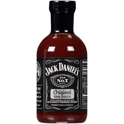 Jack Daniel&#39;s Old No. 7 Original BBQ Sauce (553g) - Authentic American BBQ Flavor