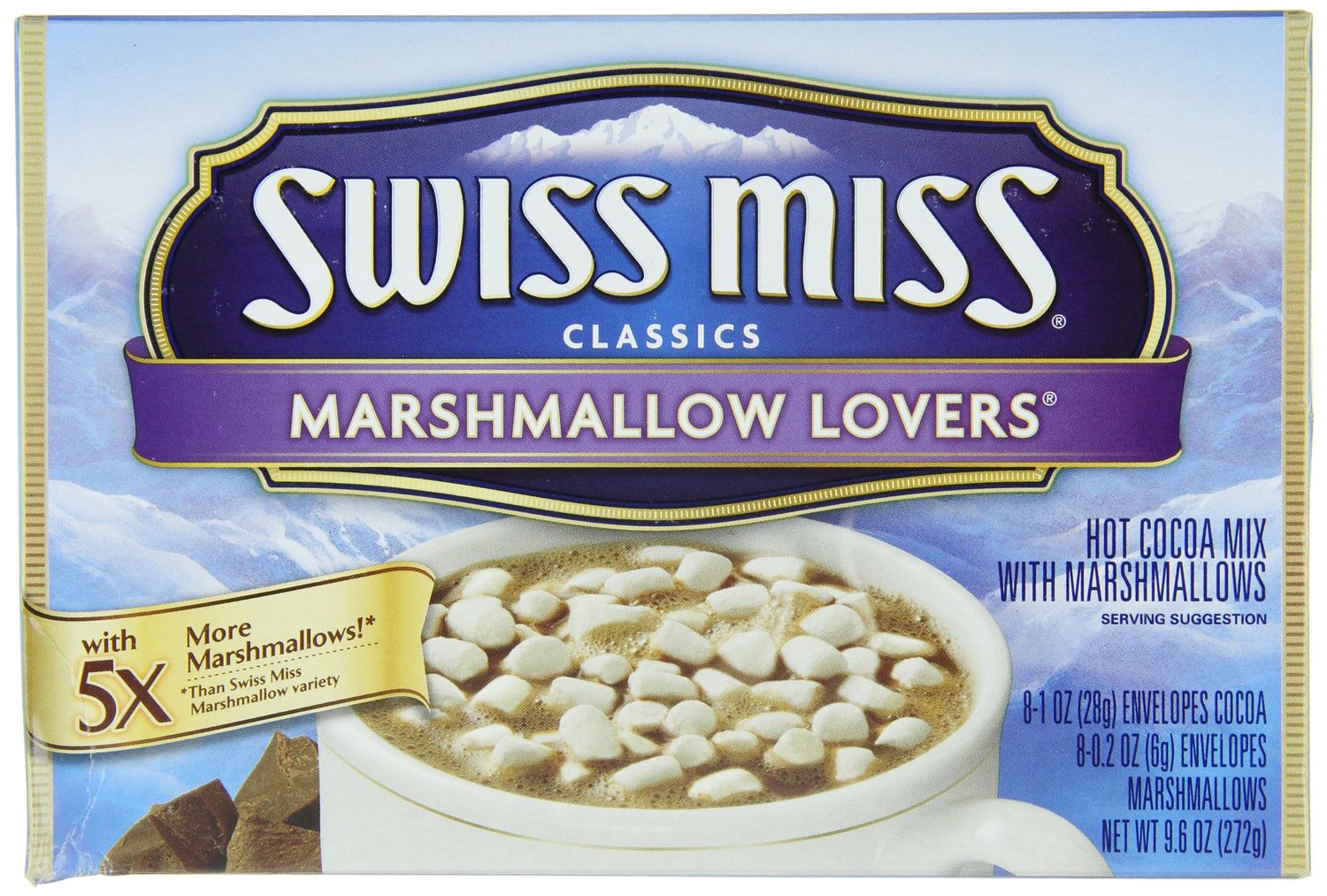 Swiss Miss Marshmallow Lovers Hot Cocoa Mix, Made in USA