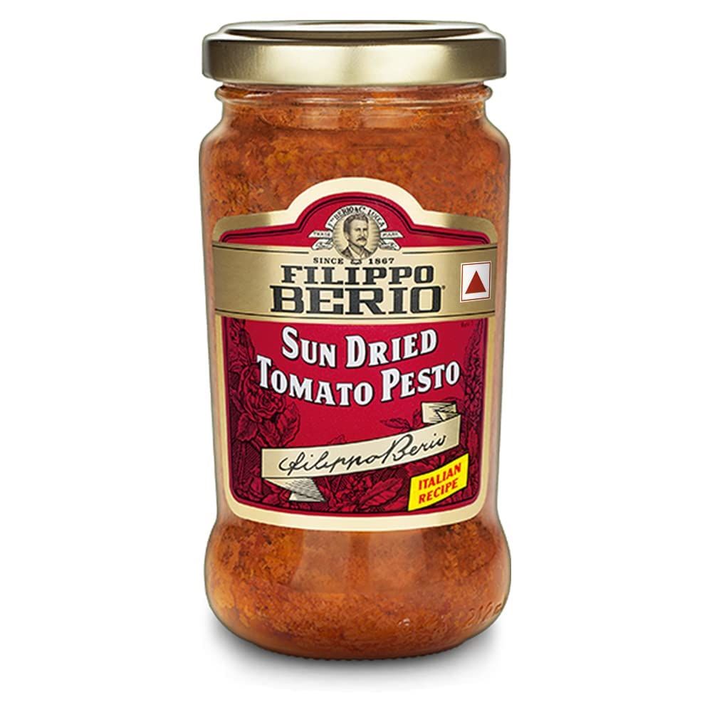 Filippo Berio Sun Dried Tomato Pesto, 190G (Imported)