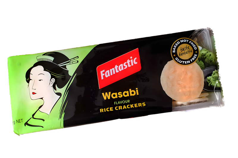 Fantastic Rice Crackers - Wasabi 100g 