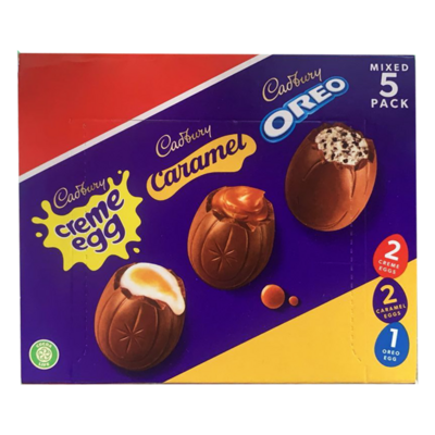 Cadbury Mix Creme Eggs 5 Pack - 200g, Imported From UK
