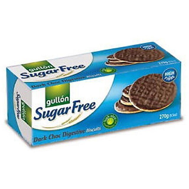 Gullon Sugar-Free Choco Digestive Biscuits (Imported) - 270g