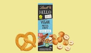 Lindt hello vegan pretzel &amp; nuts