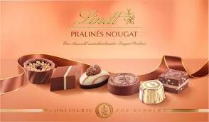 Lindt Nougat Pralines Chocolate Lindt Nougat Pralines Chocolate