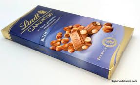 Imported Lindt Hazelnut Milk Chocolate 100g