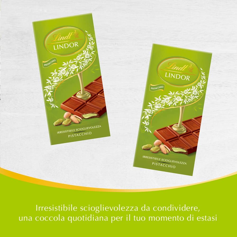 Imported Lindt Pistachio Chocolate Bar 100g