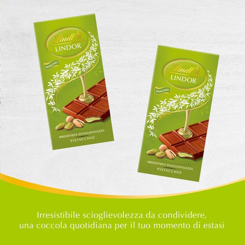Imported Lindt Pistachio Chocolate Bar 100g