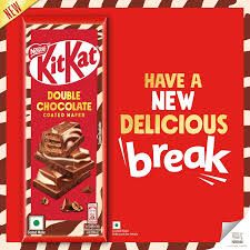 Imported KitKat Double Chocolate Bar 99g
