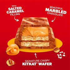 Imported KitKat Salted Caramel Chocolate 99g