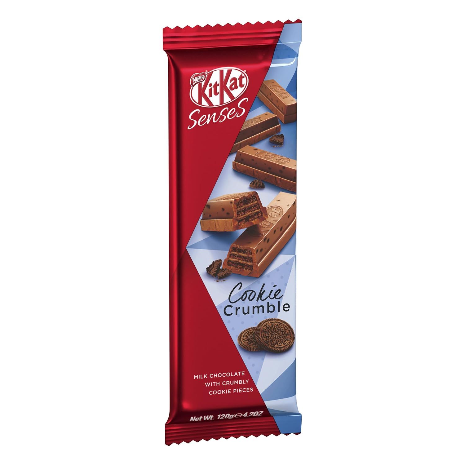 Imported KitKat Cookie Crumble Chocolate 120g