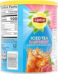 Imported Lipton Raspberry Iced Tea Drink 670g
