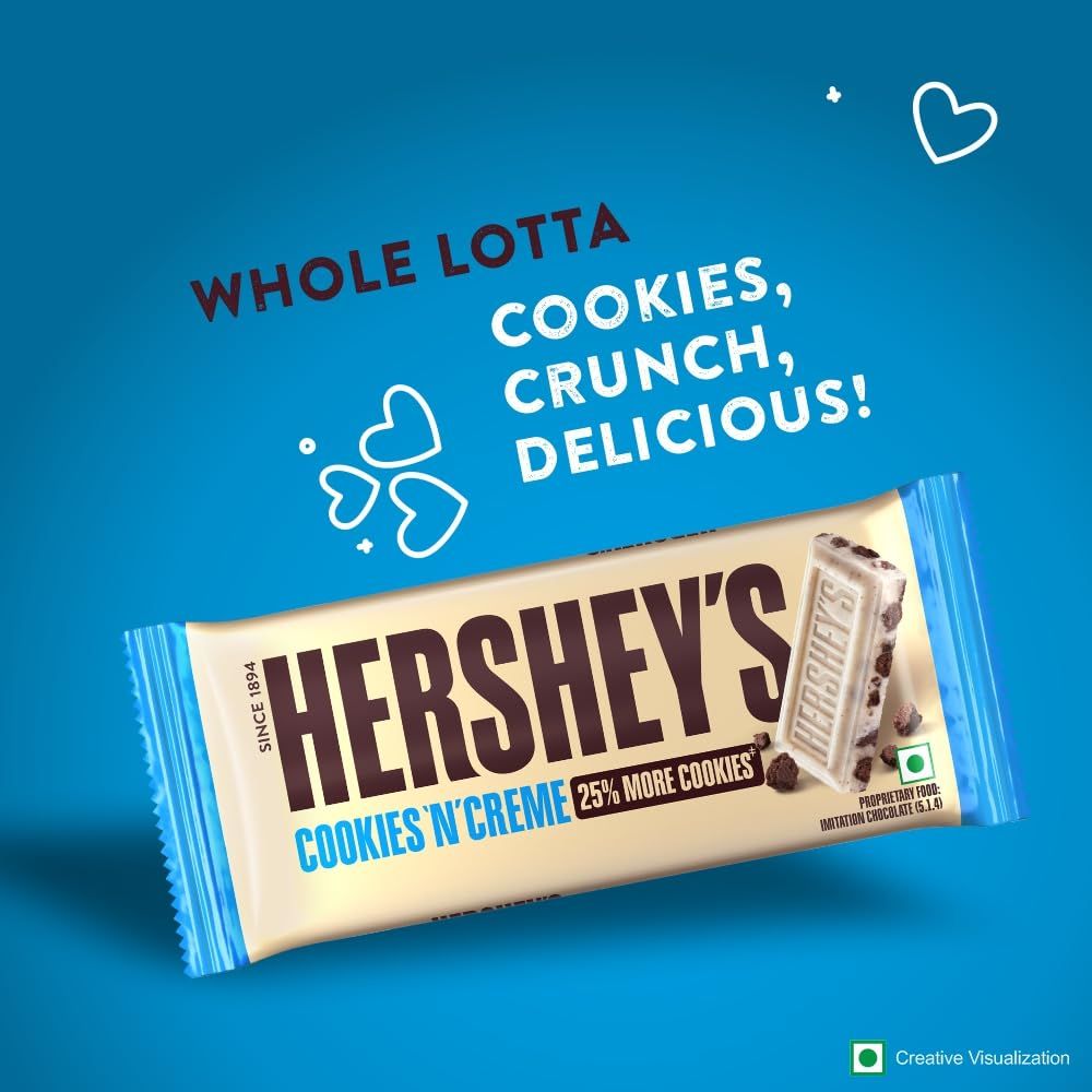 Imported Hershey’s Cookies N Creme Chocolate 40g