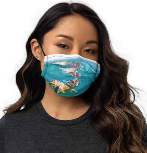 Sea Turtle Face Mask