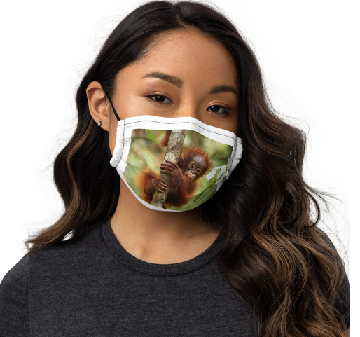 Orangutan Face Mask