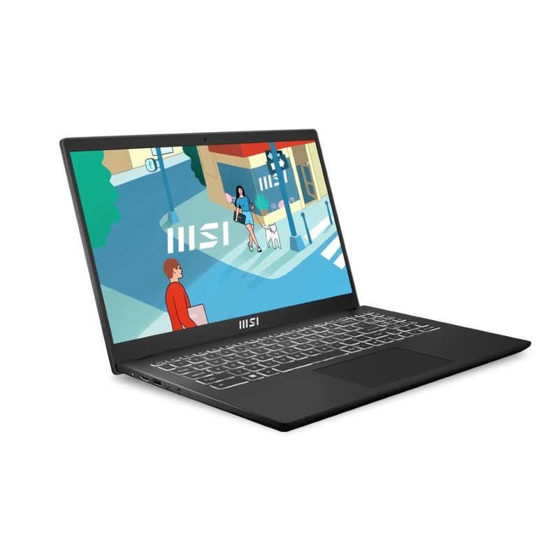 MSI Modern 15 H Core i7 16GB 512GB 15.6" FHD Laptop - Black