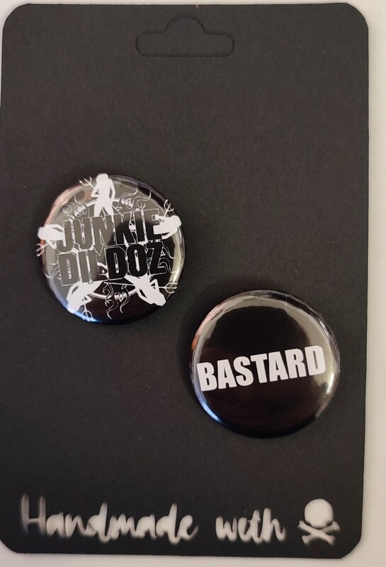 Junkie Dildoz &quot;Bastard&quot; bundle pin 2pcs