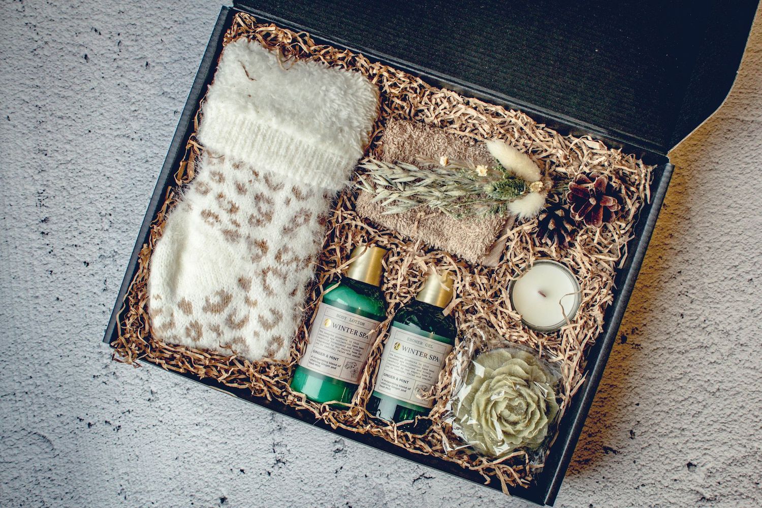 Cosy winter spa box Cosy winter spa box