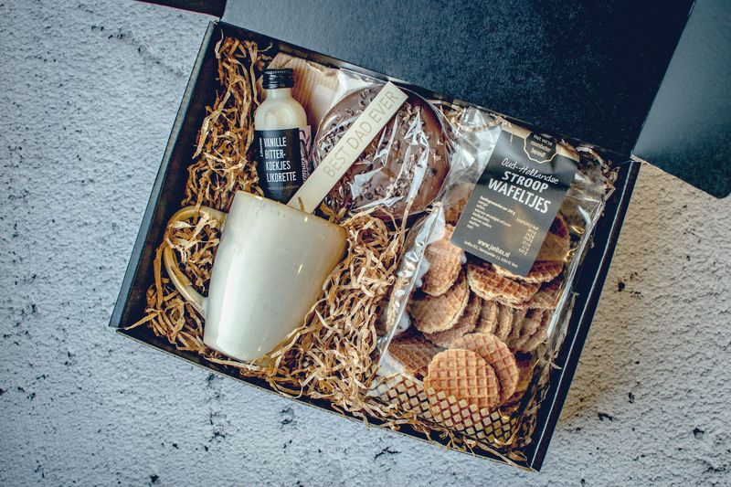 Papa's koffie box