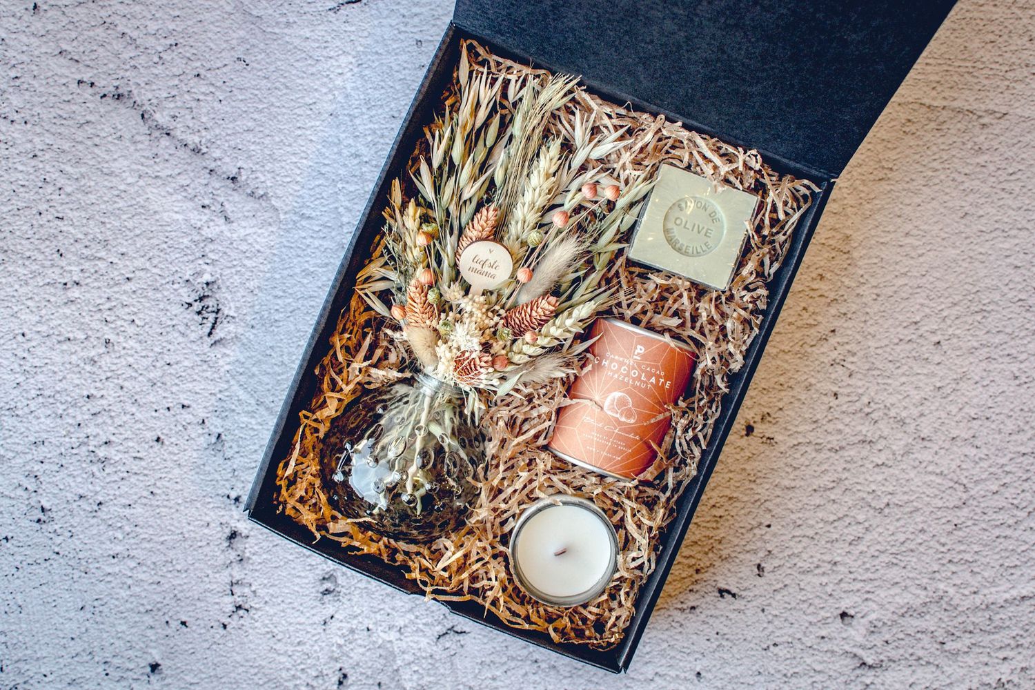 Orange flower box