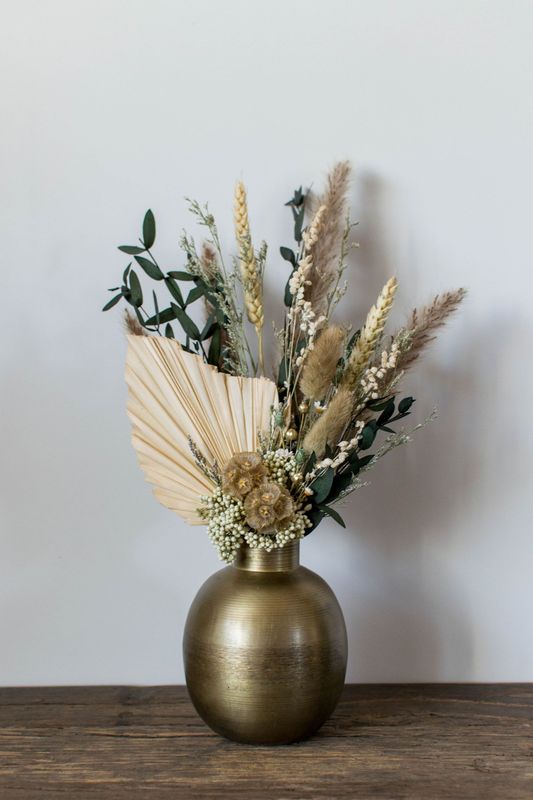 Beige/groen/goud