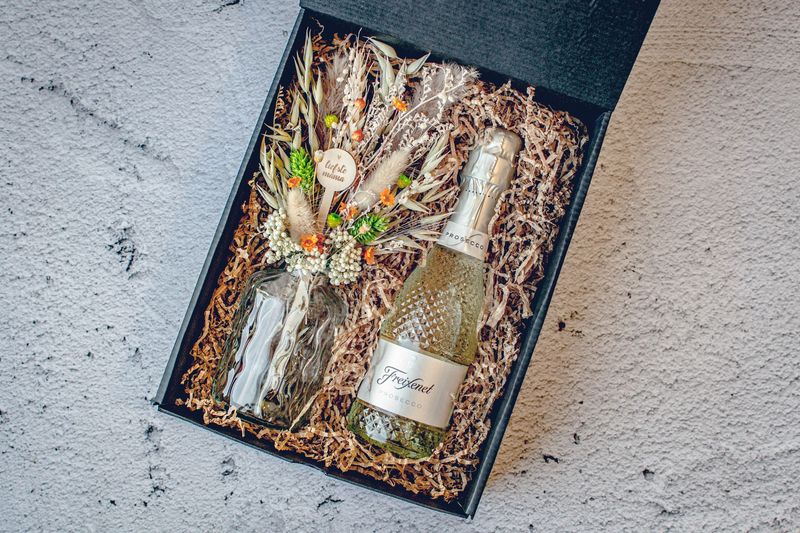 Orange Flower box S