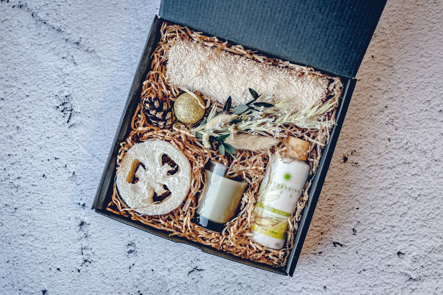 Refreshing spa box